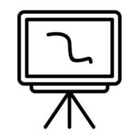 Whiteboard Vector Icon