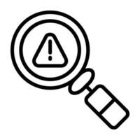 Risk Management Vector Icon