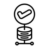 Data Quality Vector Icon