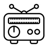 Radio Vector Icon