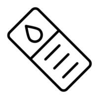 Microscope Slide Vector Icon