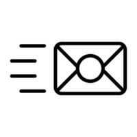 icono de vector de correo