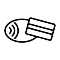 Contactless Payment Vector Icon