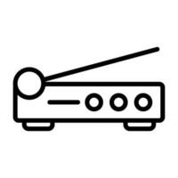 Slide Scanner Vector Icon