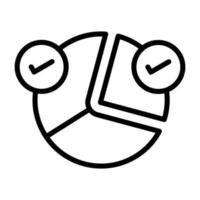 Market Segmentation Vector Icon
