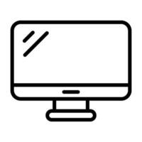 Monitor Vector Icon