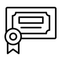 Certification Vector Icon