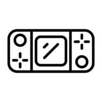 Handheld Game Console Vector Icon