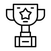 Trophy Vector Icon