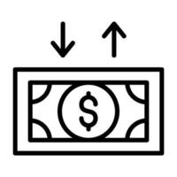 Cash Flow Vector Icon