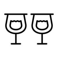 Glasses Vector Icon