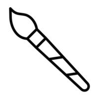 Paintbrush Vector Icon