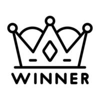 Winner Vector Icon