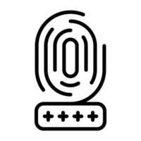 Biometrics Vector Icon