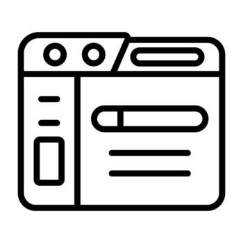 Browser Vector Icon