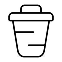 Recycle Bin Vector Icon