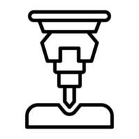 Jackhammer Vector Icon