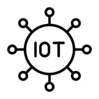 Internet of Things Vector Icon