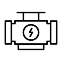 Car Engine Vector Icon