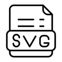 icono de vector de svg