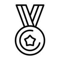 Medal Vector Icon