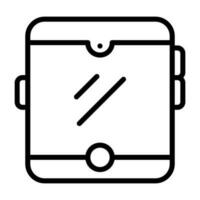 Tablet Vector Icon