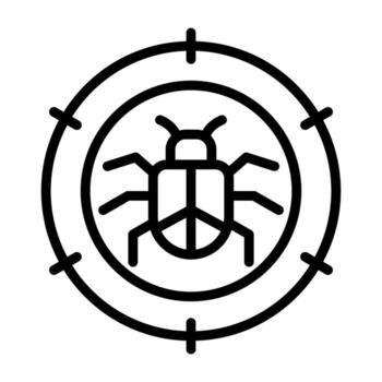 depurador vector icono