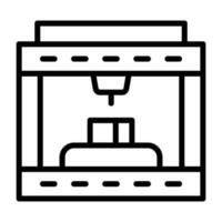 3d Printing Vector Icon