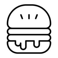 Burger Vector Icon