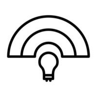 Creative Lightbulb Vector Icon