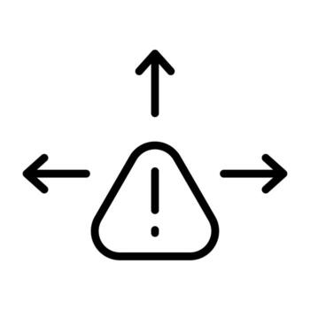 Diversification Vector Icon