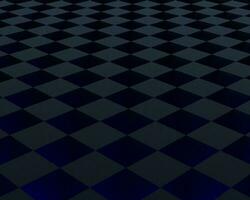 3d block diagonal pattern geometrical cube background wallpaper with blue light effect and concrete texture photo