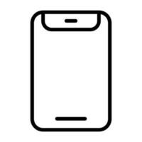 Mobile Notch Vector Icon