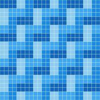 Blue tile background, Mosaic tile background, Tile background, Seamless pattern, Mosaic seamless pattern, Mosaic tiles texture or background. Bathroom wall tiles, floor tiles with beautiful pattern vector