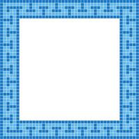 azul loseta marco, mosaico loseta marco, loseta marco, sin costura patrón, mosaico sin costura patrón, mosaico losas textura o antecedentes. baño pared losas, piso losas con hermosa modelo vector