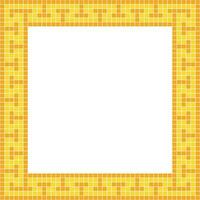 Yellow tile frame, Mosaic tile frame, Tile frame, Seamless pattern, Mosaic seamless pattern, Mosaic tiles texture or background. Bathroom wall tiles, floor tiles with beautiful pattern vector
