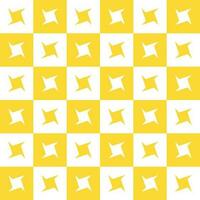 Yellow ninja star. ninja star pattern. ninja star pattern background. ninja star background. Seamless pattern. for backdrop, decoration, Gift wrapping vector