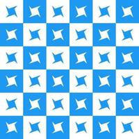 Blue ninja star. ninja star pattern. ninja star pattern background. ninja star background. Seamless pattern. for backdrop, decoration, Gift wrapping vector