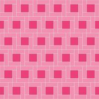Square vector pattern. Pink square pattern. Seamless geometric pattern for clothing, wrapping paper, backdrop, background, gift card.