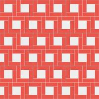 Square vector pattern. Red square pattern. Seamless geometric pattern for clothing, wrapping paper, backdrop, background, gift card.