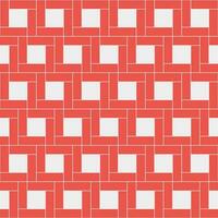 Square vector pattern. Red square pattern. Seamless geometric pattern for clothing, wrapping paper, backdrop, background, gift card.