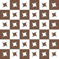 Brown ninja star. ninja star pattern. ninja star pattern background. ninja star background. Seamless pattern. for backdrop, decoration, Gift wrapping vector