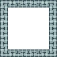 Grey tile frame, Mosaic tile frame, Tile frame, Seamless pattern, Mosaic seamless pattern, Mosaic tiles texture or background. Bathroom wall tiles, floor tiles with beautiful pattern vector