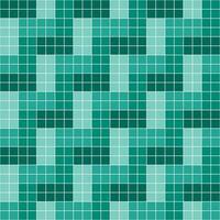 Green tile background, Mosaic tile background, Tile background, Seamless pattern, Mosaic seamless pattern, Mosaic tiles texture or background. Bathroom wall tiles, floor tiles with beautiful pattern vector