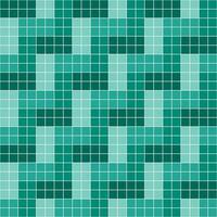 Green tile background, Mosaic tile background, Tile background, Seamless pattern, Mosaic seamless pattern, Mosaic tiles texture or background. Bathroom wall tiles, floor tiles with beautiful pattern vector