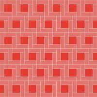 Square vector pattern. Red square pattern. Seamless geometric pattern for clothing, wrapping paper, backdrop, background, gift card.