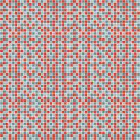 Red tile background, Mosaic tile background, Tile background, Seamless pattern, Mosaic seamless pattern, Mosaic tiles texture or background. Bathroom wall tiles, swimming pool tiles. vector