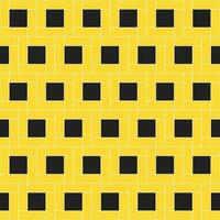 Square vector pattern. Yellow square pattern. Seamless geometric pattern for clothing, wrapping paper, backdrop, background, gift card.