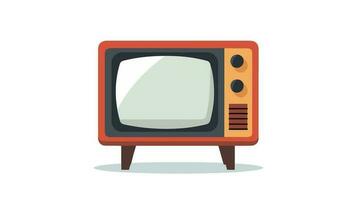 Television Evolution Exploring the TV Icon in a Captivating Image vector