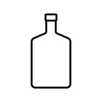 matraz vector icono. termo ilustración signo. botella símbolo o logo.